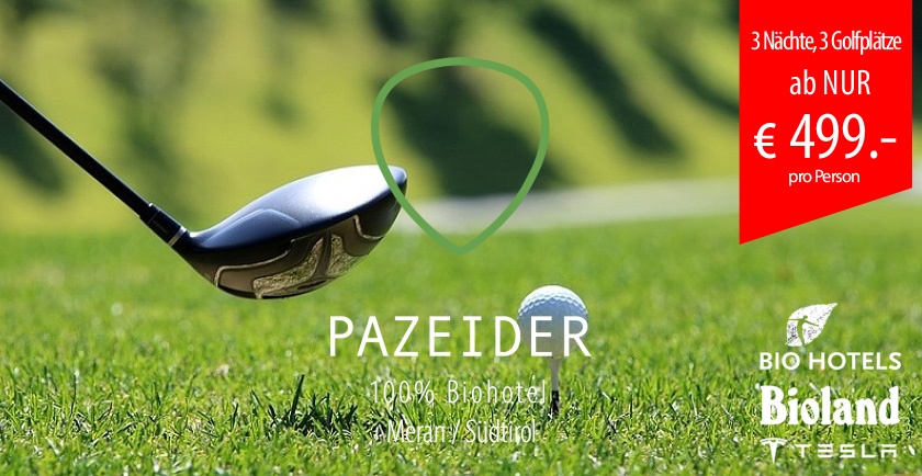 Kurzurlaub & Wellness für Golf-Liebhaber